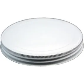 110-400 white metal w plastisol lid for 1 gallon jar