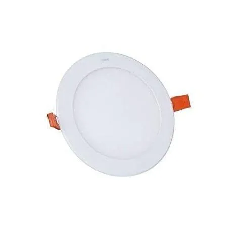 12w Ultra Thin Panel Light With Driver Round 6500k Budget