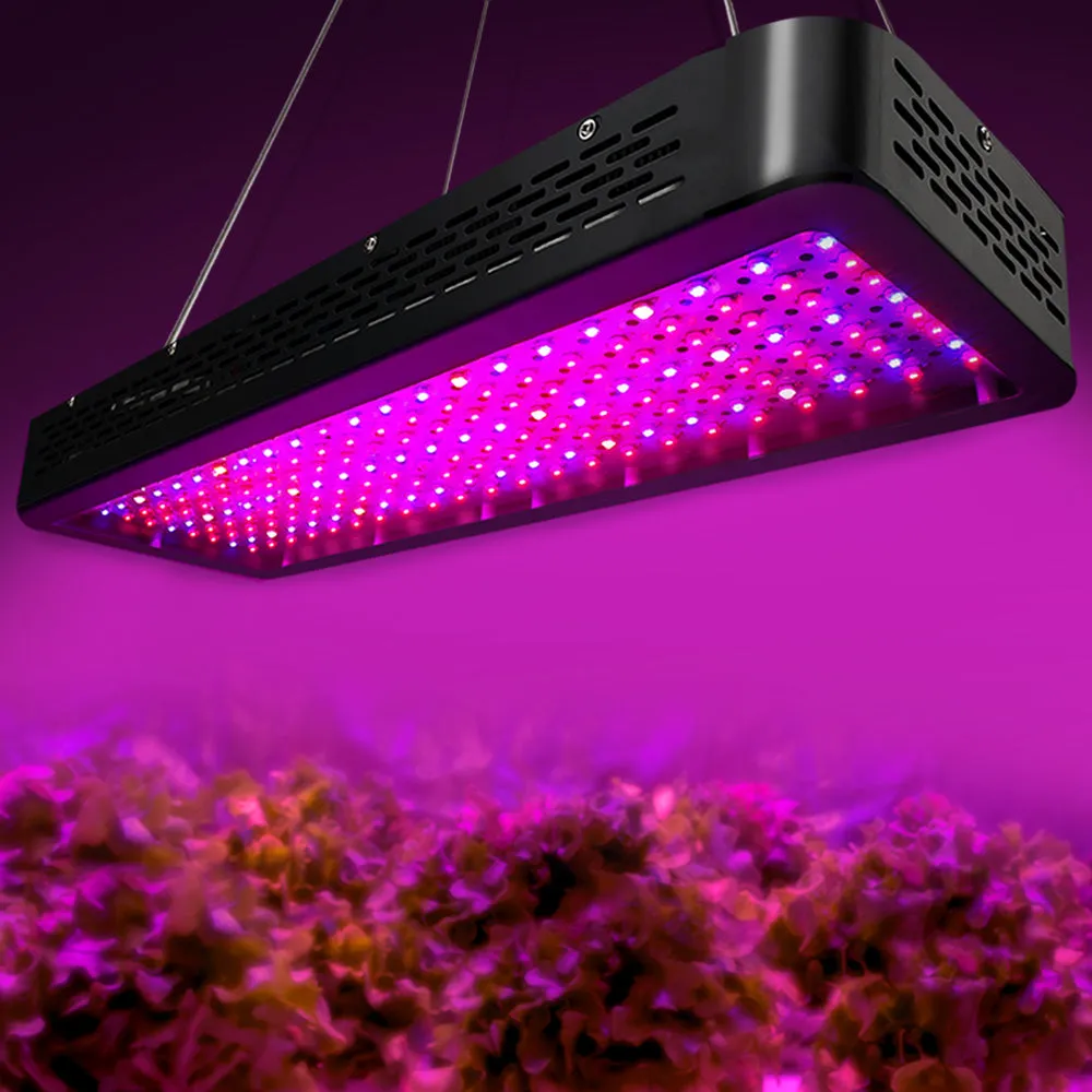 2X 2000W Grow Lights LED Full Spectrum Indoor Plant All Stage Growth