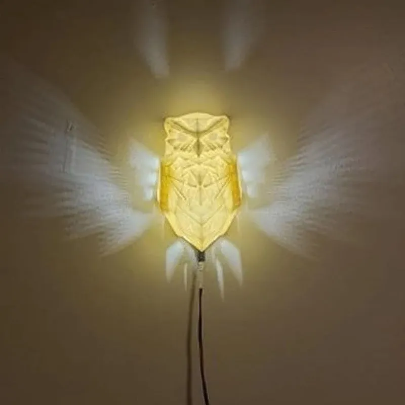 3D LED Wall Lamp - Animal Statue