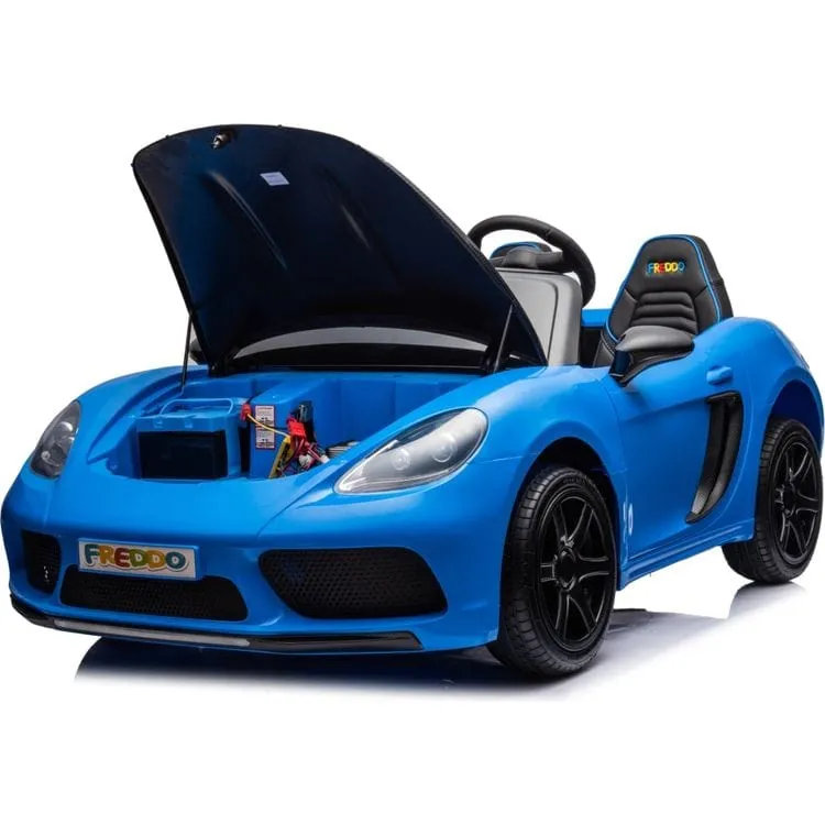 48V Freddo Rocket 2 Seater Big Ride on Car- Blue