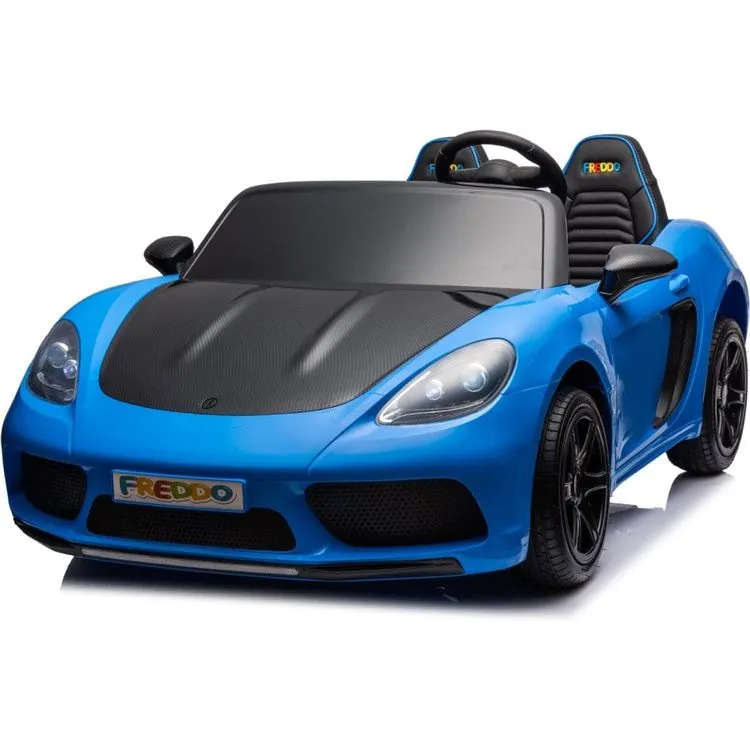 48V Freddo Rocket 2 Seater Big Ride on Car- Blue