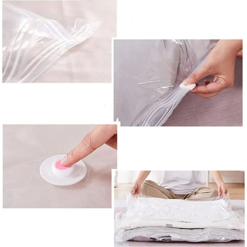 80 x 100cm Travel Vacuum Compression Packing Bags F49-8-1520