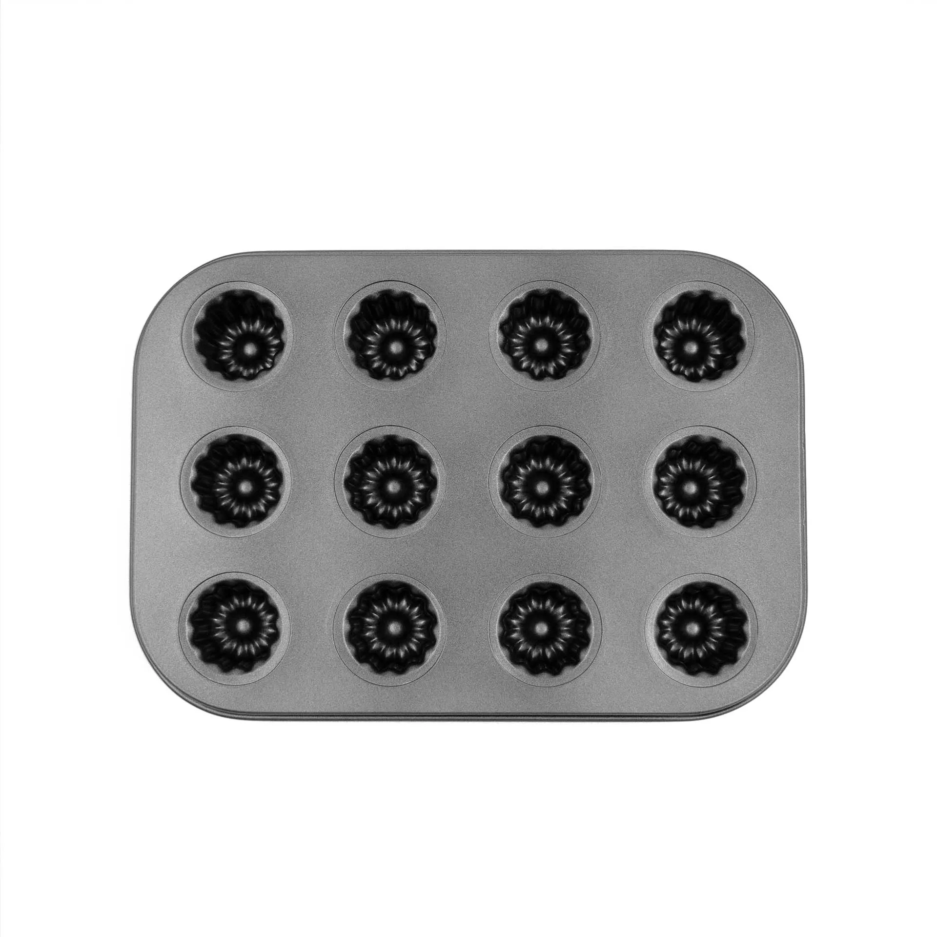 ALKO 12-cup non-stick Canelé Fluted Molds Baking Tray