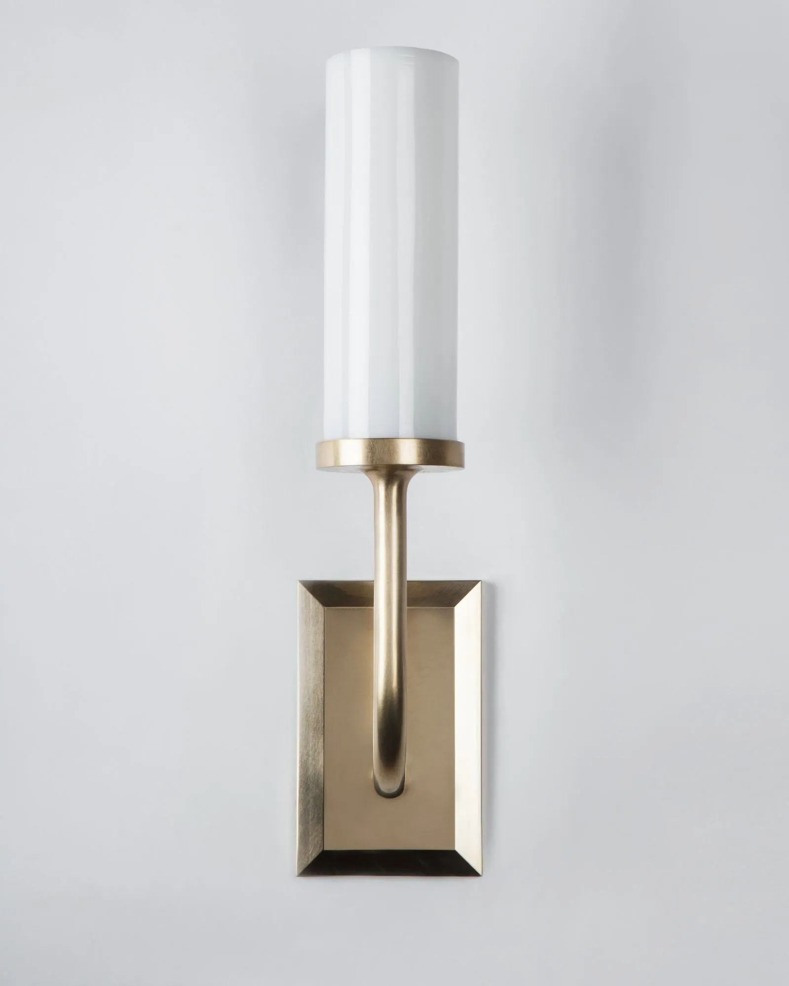 Aloysius Sconce with Glass Cylinder Shade