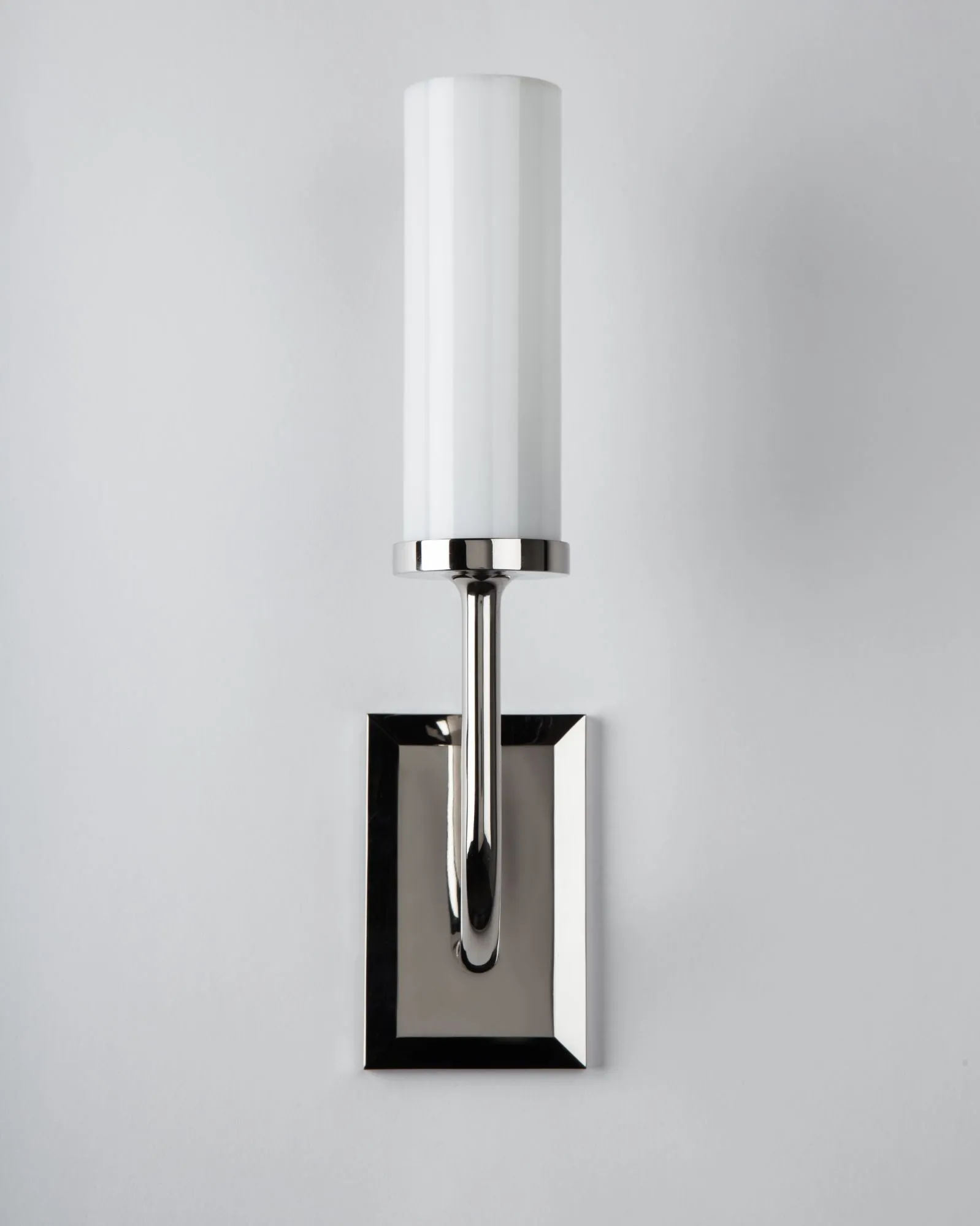 Aloysius Sconce with Glass Cylinder Shade