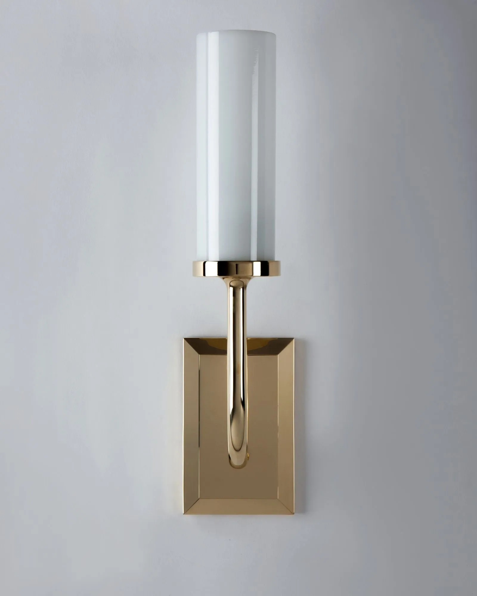 Aloysius Sconce with Glass Cylinder Shade