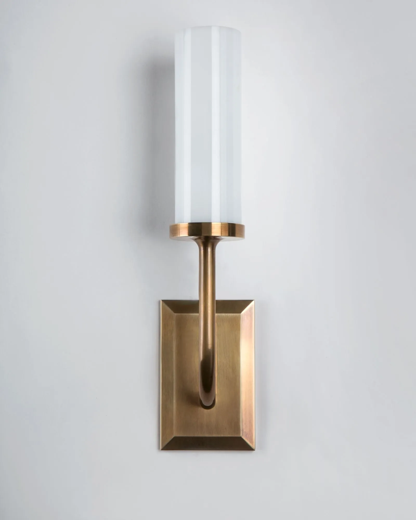 Aloysius Sconce with Glass Cylinder Shade