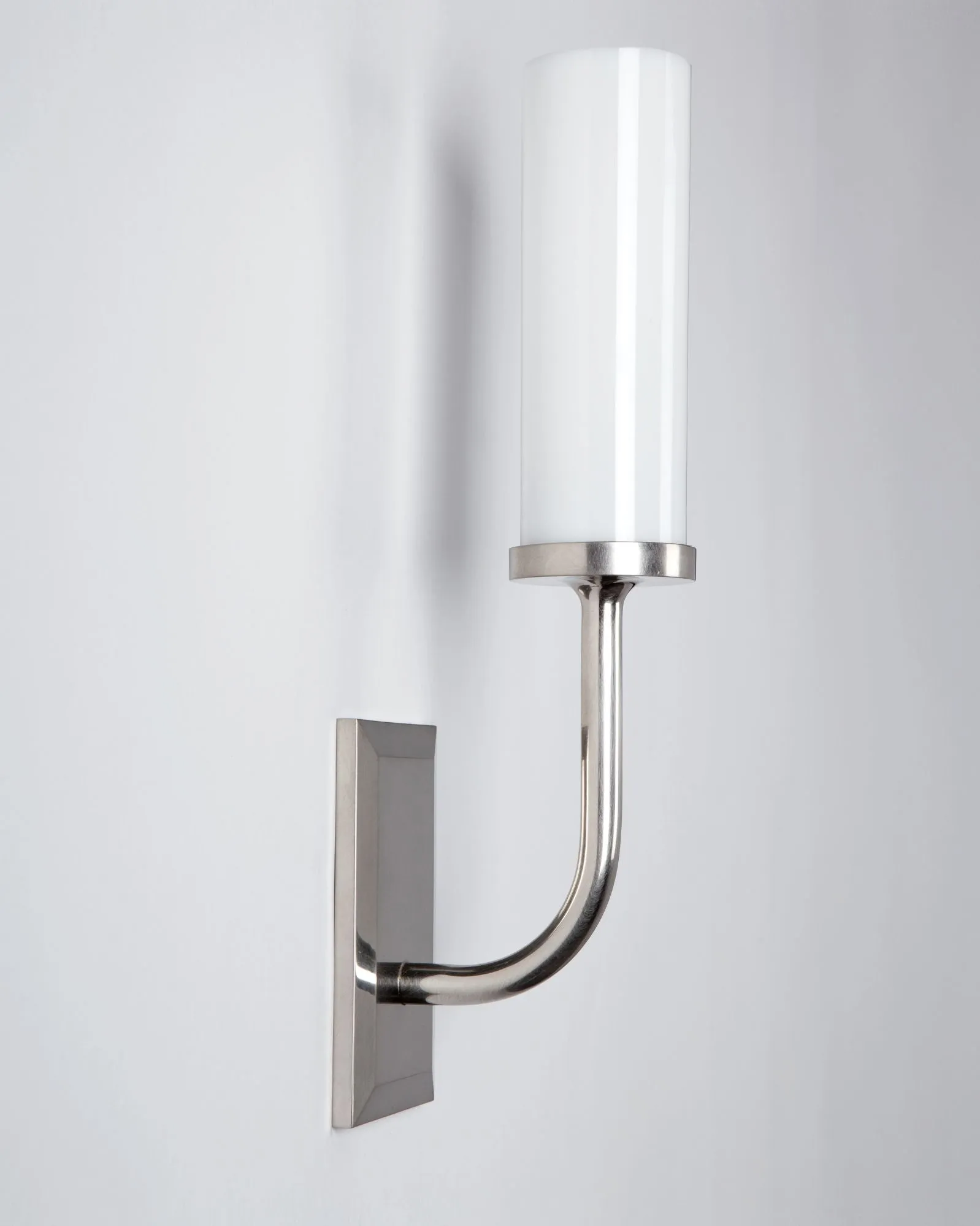 Aloysius Sconce with Glass Cylinder Shade