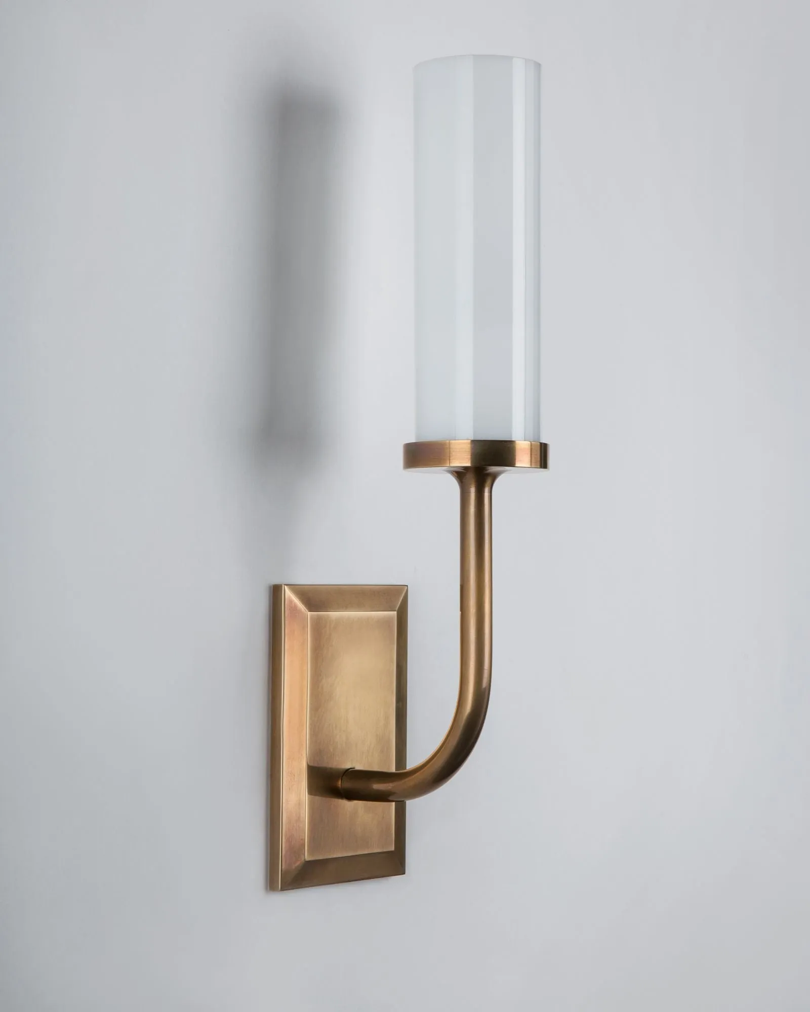 Aloysius Sconce with Glass Cylinder Shade