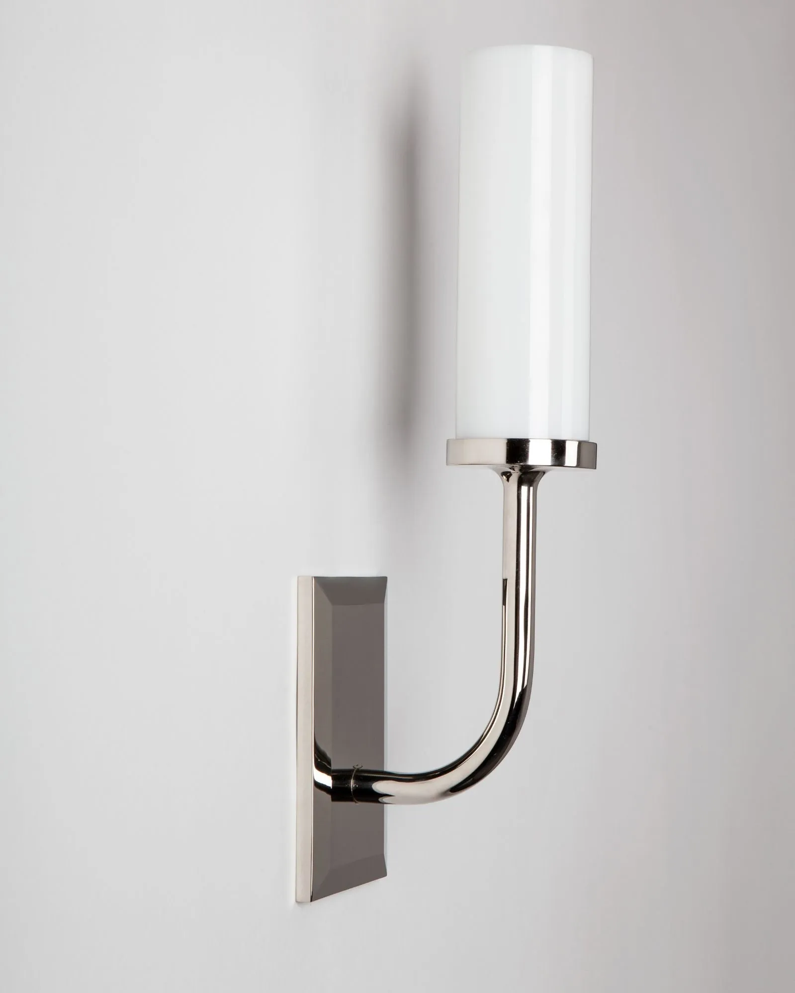 Aloysius Sconce with Glass Cylinder Shade