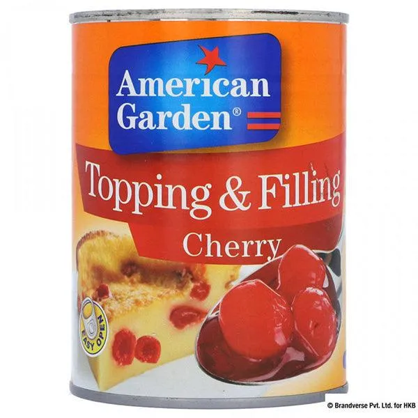 AMERICAN GARDEN TOPPING&FILLING CHERRY 595G