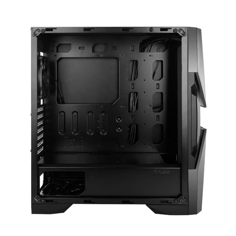 Antec Da601 E-Atx | Atx | Micro-Atx Argb Mid-Tower Gaming Chassis - Black