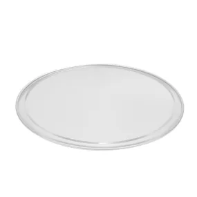 Anygleam 14 Inches Pizza Tray Aluminum Wide Rimmed Non stick Metallic Dish Cake Baking Pan for Kitchen