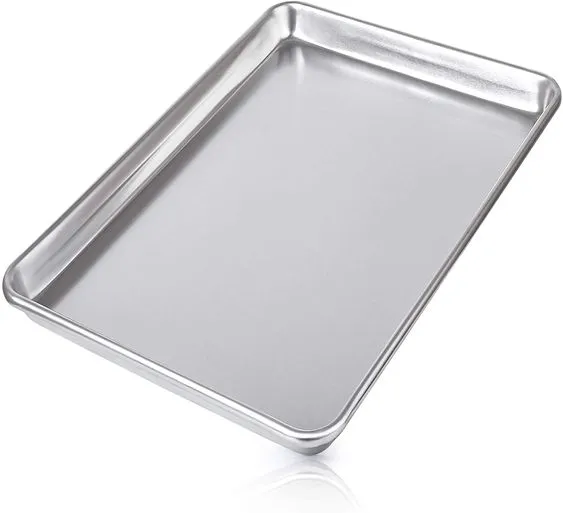 Anygleam 35*25 inch Baking Pan Tray Aluminum Sheet Rectangular Bakeware Kitchen Oven Food Tools