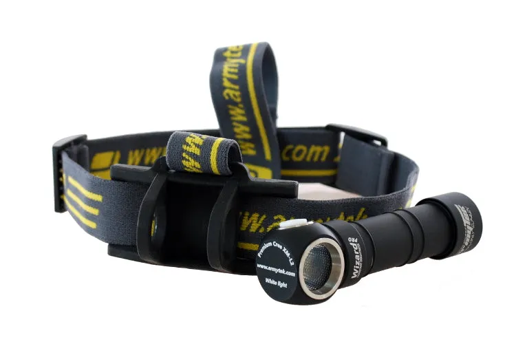 Armytek Wizard 1 x 18650 / 2 x (R)CR123A CREE XM-L2 1200 Lumen LED Headlamp