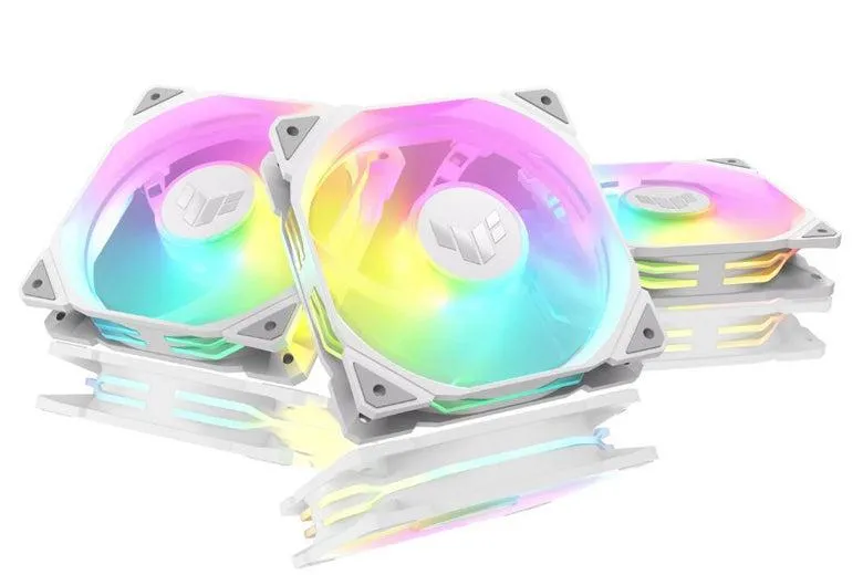 ASUS TUF Gaming TR120 WHITE 白色 ARGB 12cm Case Fan - 3xFan Kit 三風扇組合 (TH-ATTR36W)