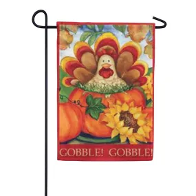 Autumn Turkey Garden Flag