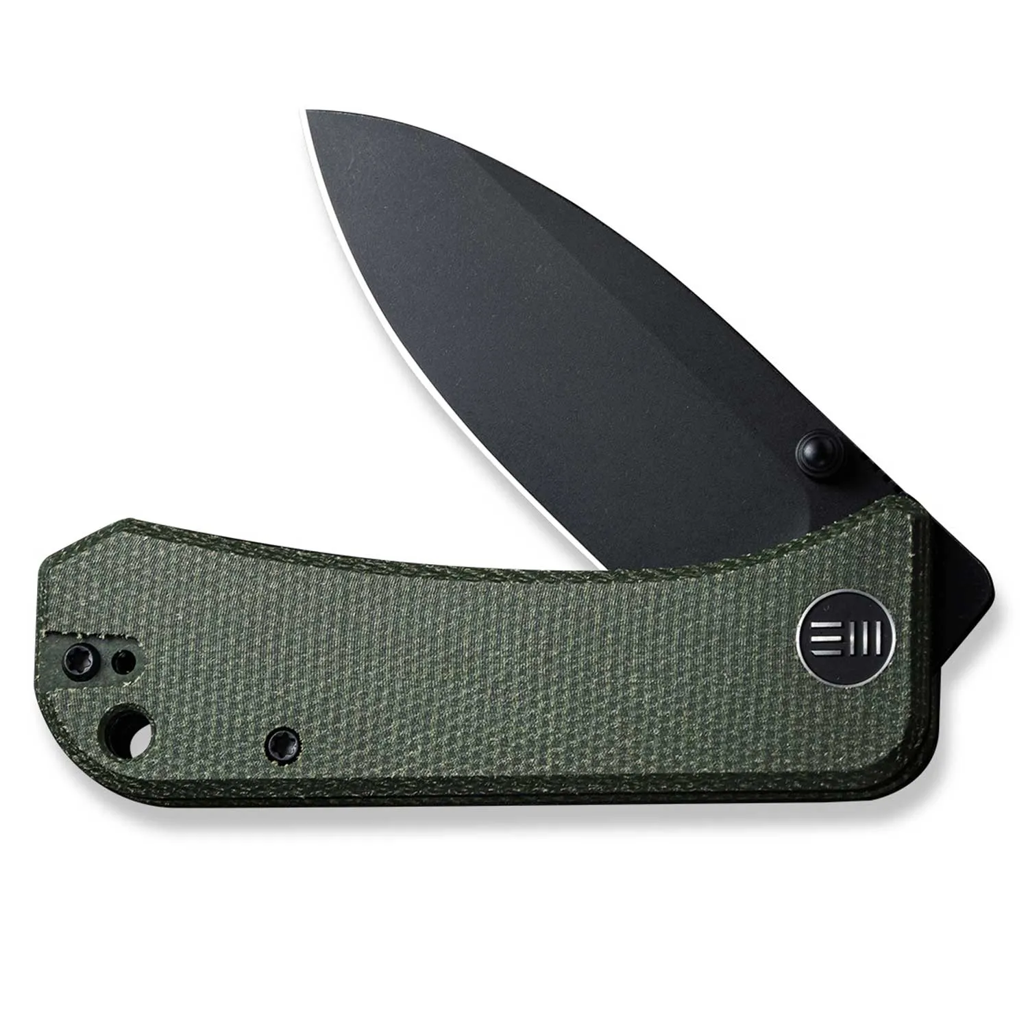 Banter Pocket Knife - Green Micarta - S35VN