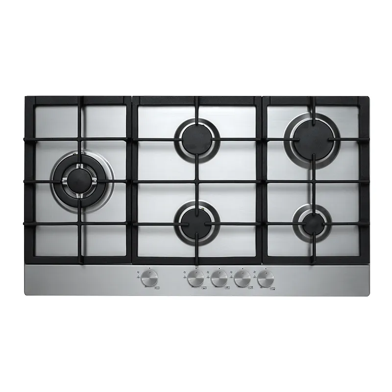 Baumatic BCG90S 90cm Stainless Steel Gas Cooktop