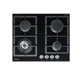 Baumatic BSGH64 Studio Solari 60cm Italian Made Gas on Glass Cooktop