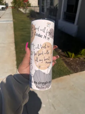 Bible Verse Tumbler