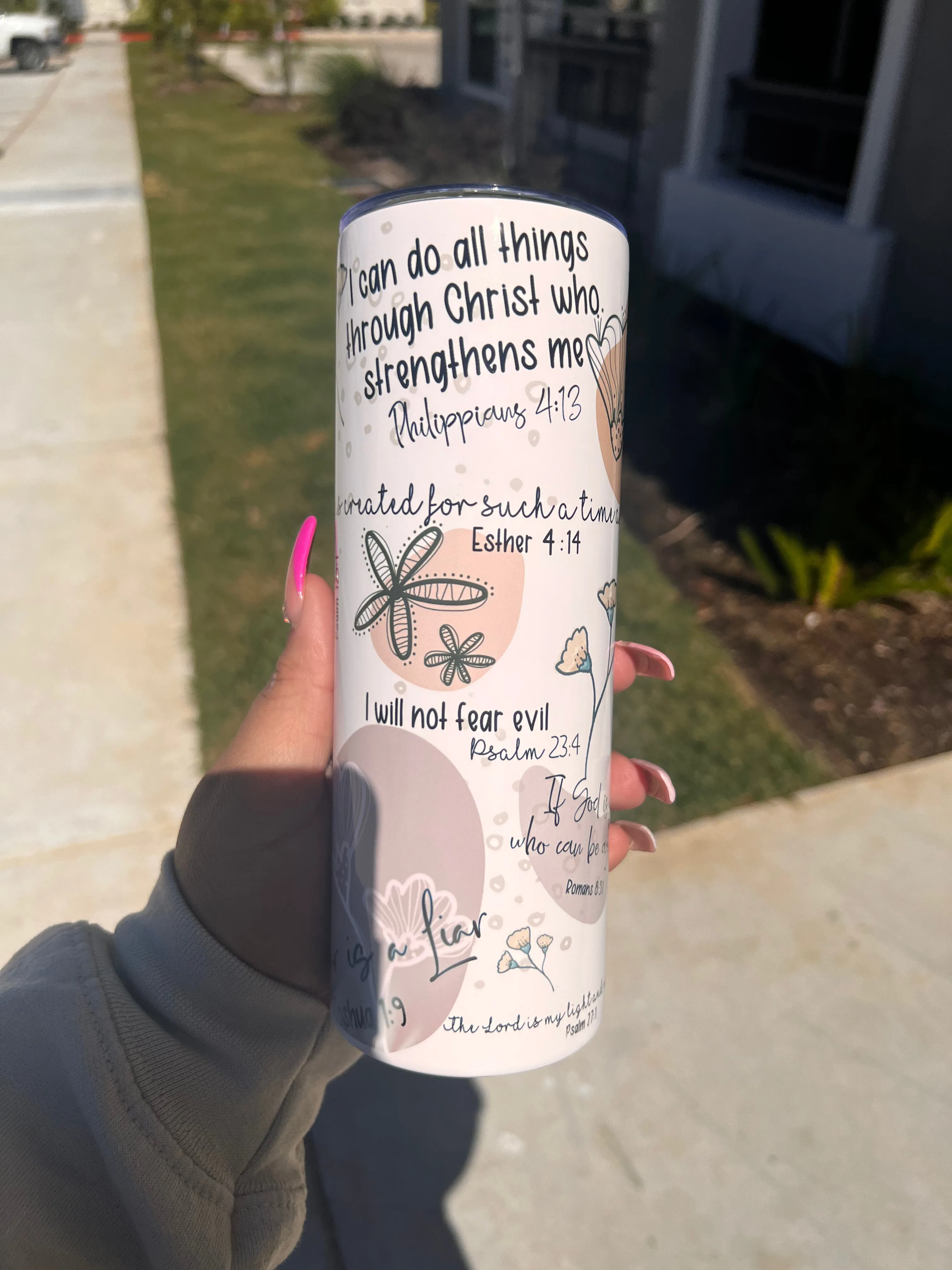 Bible Verse Tumbler