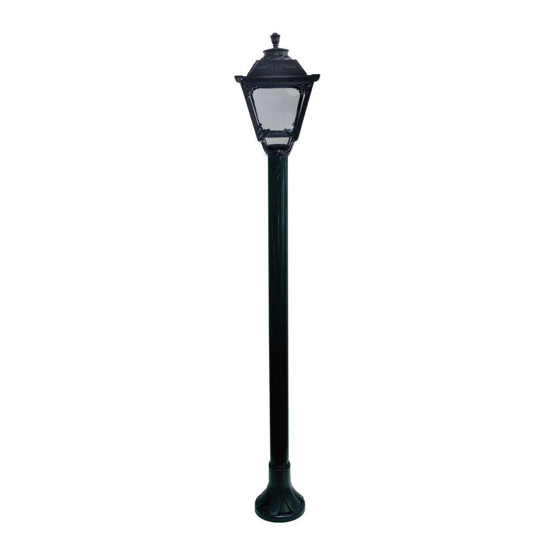 BLACK 40W POLE LIGHT E27