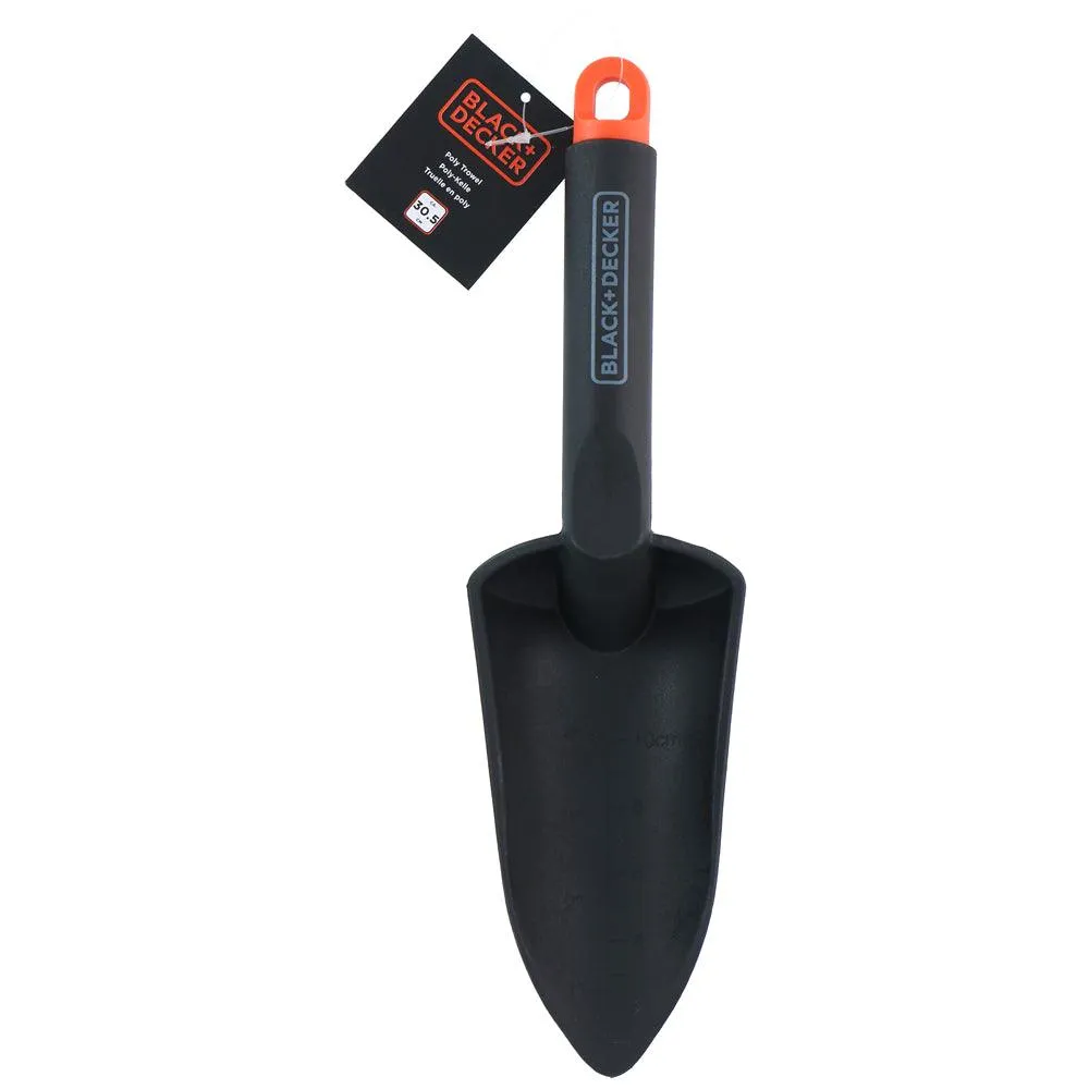 Black   Decker Plastic Wide Garden Shovel with Markings