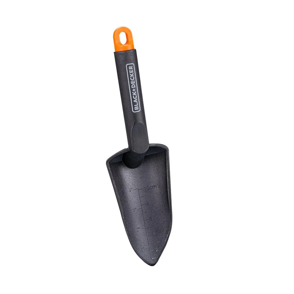 Black   Decker Plastic Wide Garden Shovel with Markings