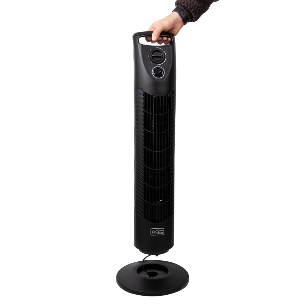 Black Decker Tower Fan 30"  - Black