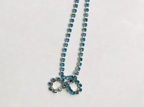 Blue Cup Chain with Silver Base- 7 ss