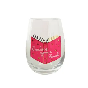 Book Club "Readers Gonna Read" Wine Glass