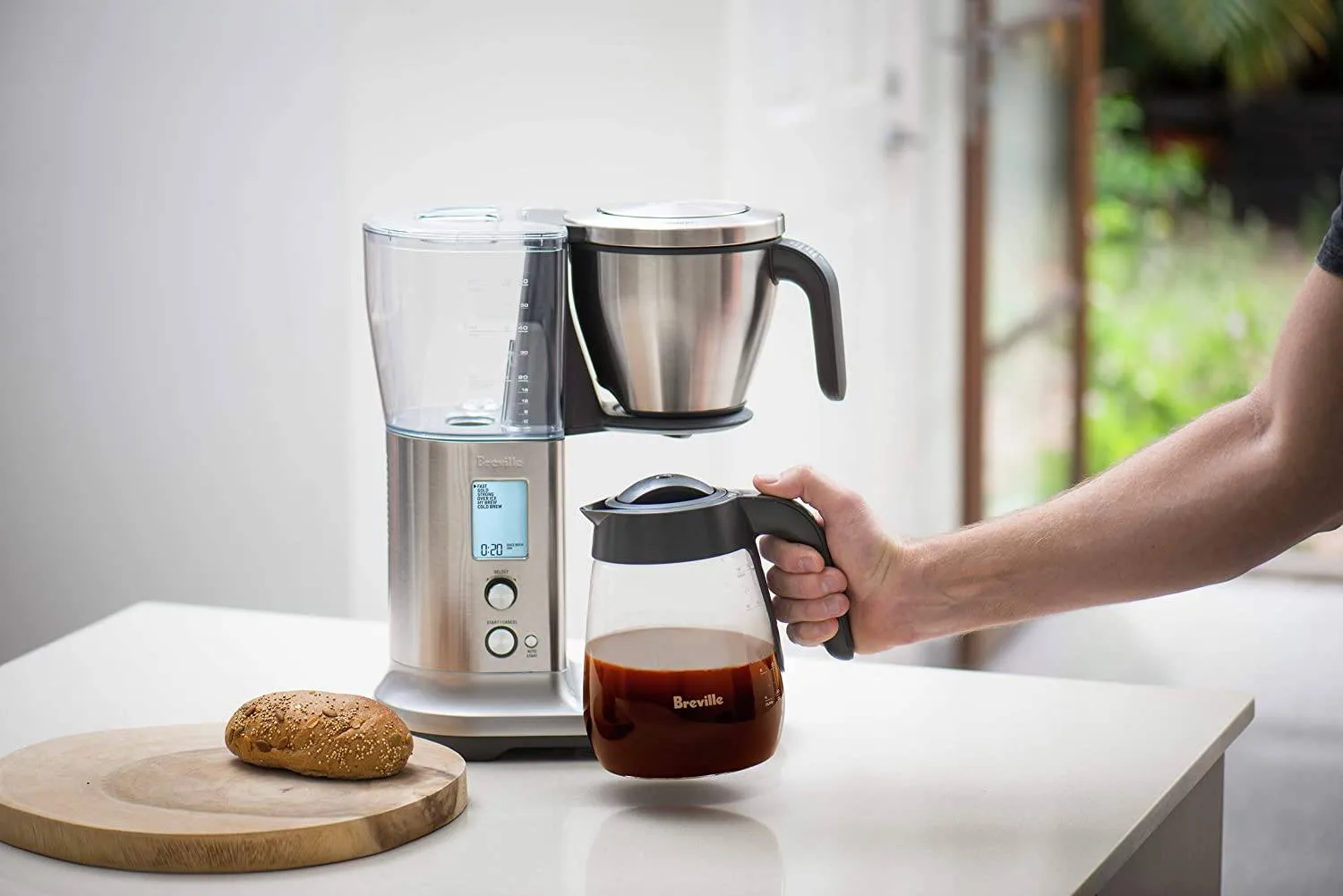 Breville Precision Brewer Glass Coffee Maker