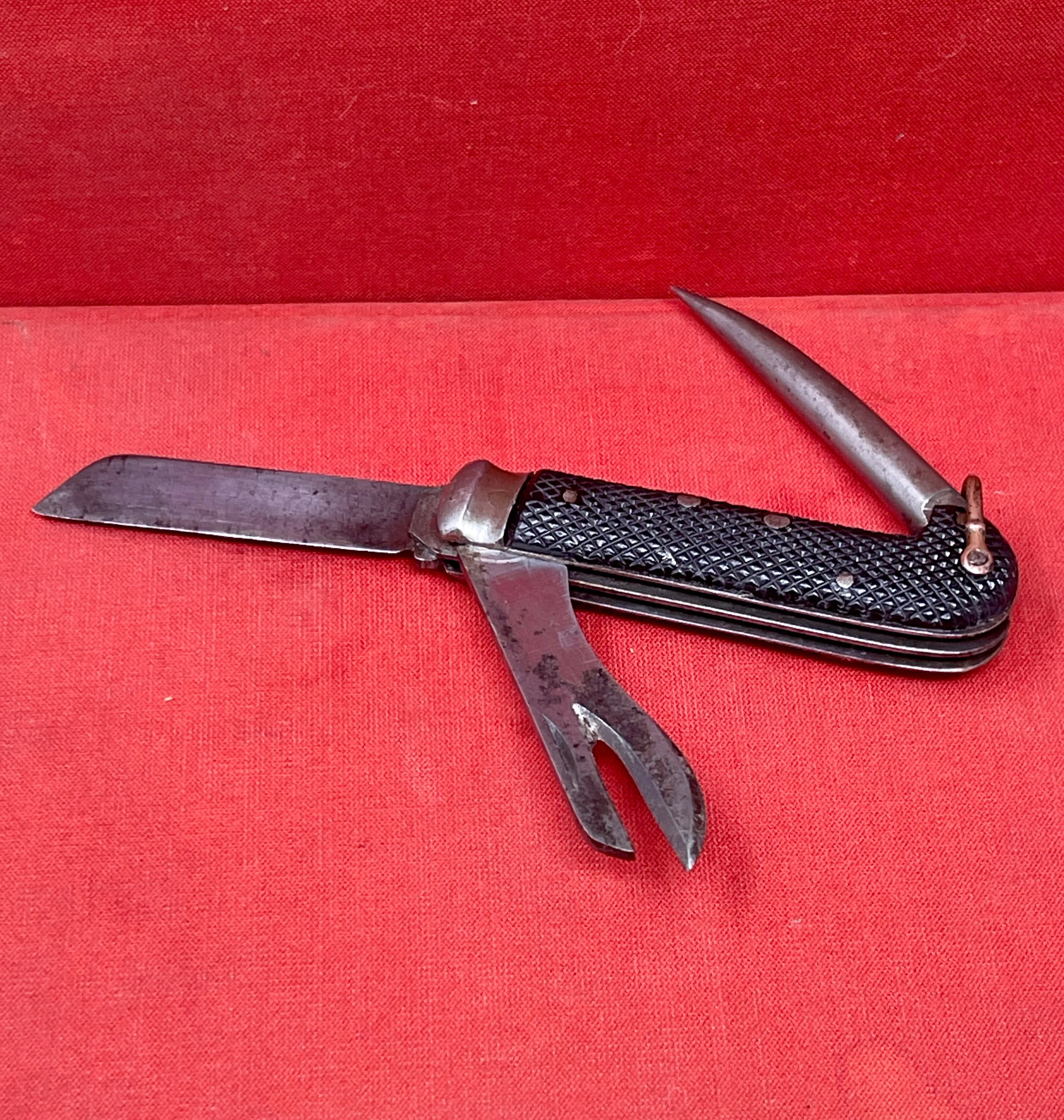 British 1939 Dated Pocket Jack Knife