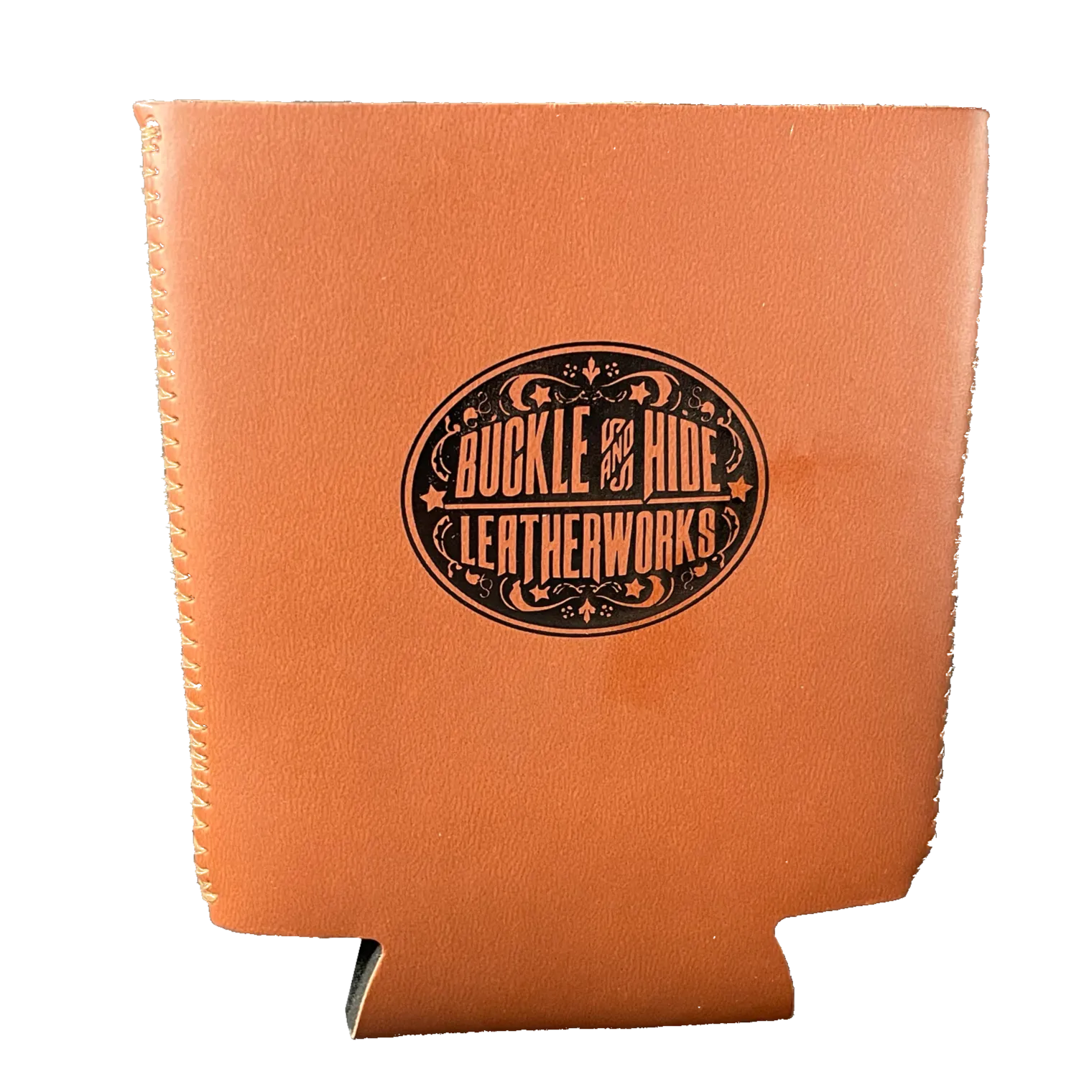 Buckle and Hide Can Koozie