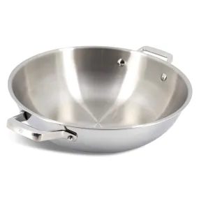 Canadian Professional Stainless Steel Clad Wok