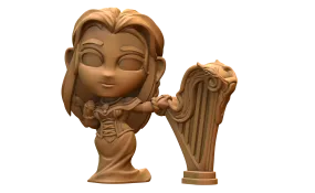 Capsule Chibi - Denna the Courtesan