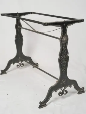 Cast iron bistro table base