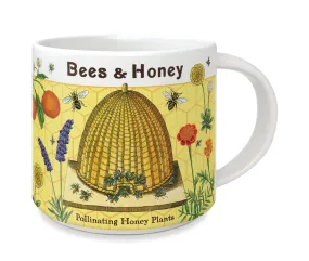 Cavallini & Co. Bees & Honey Ceramic Mug