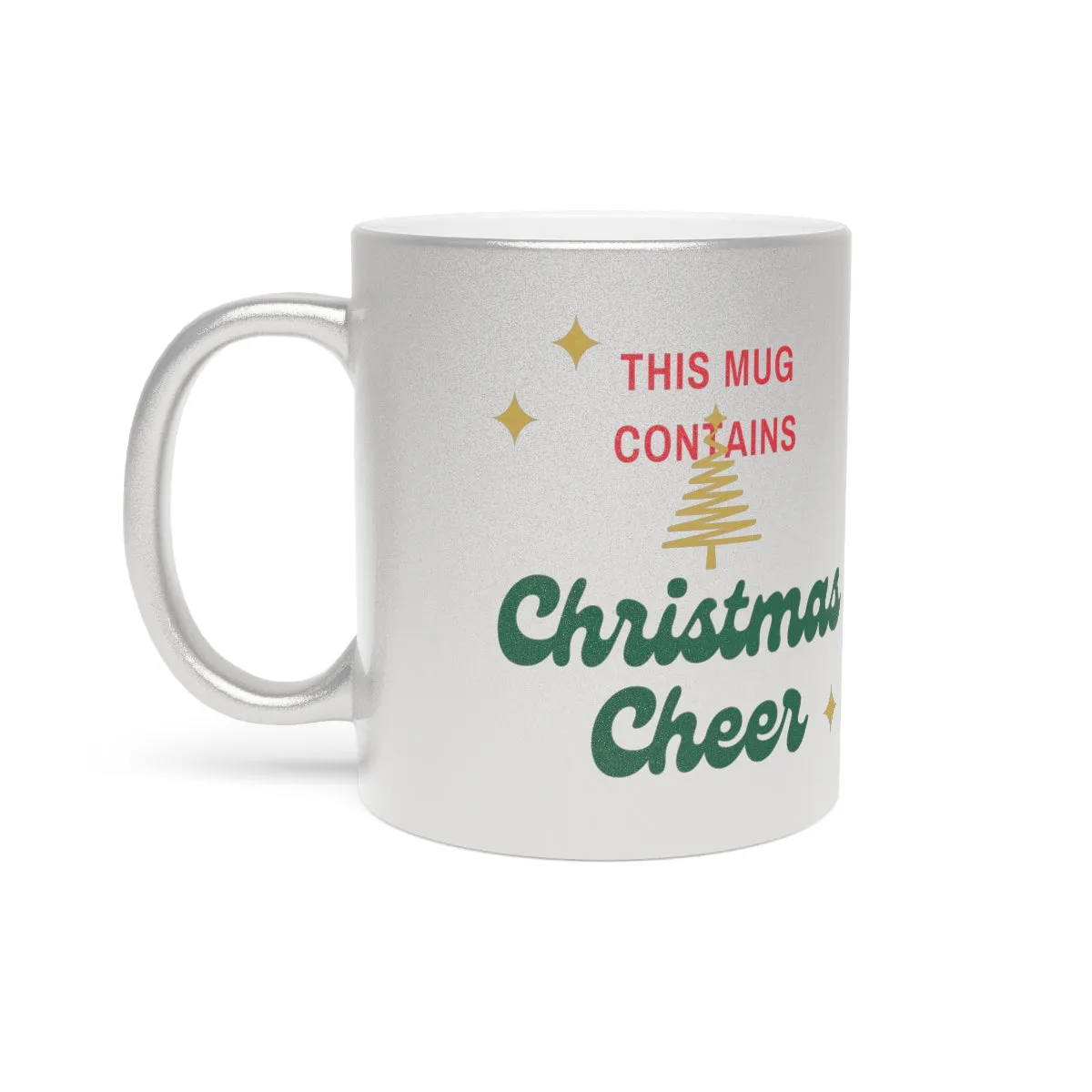 Christmas Cheer Metallic Mug