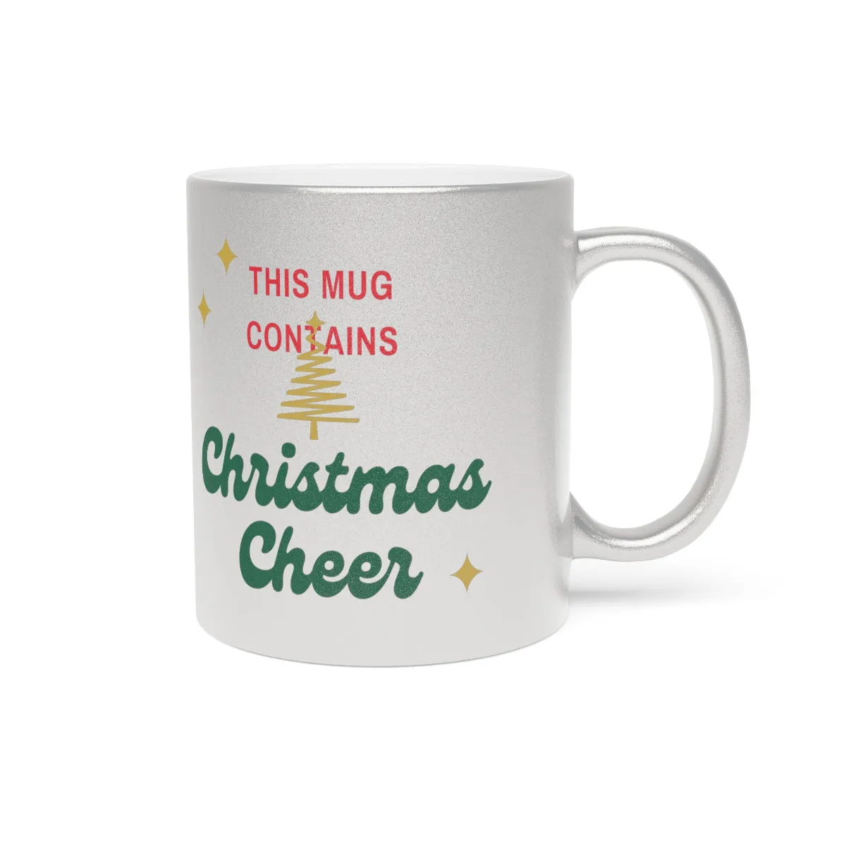 Christmas Cheer Metallic Mug