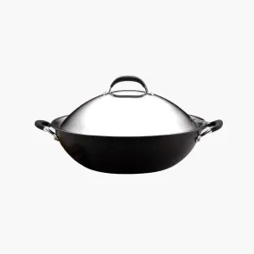 [Circulon] 36Cm Covered Chinese Wok - Premier Professional