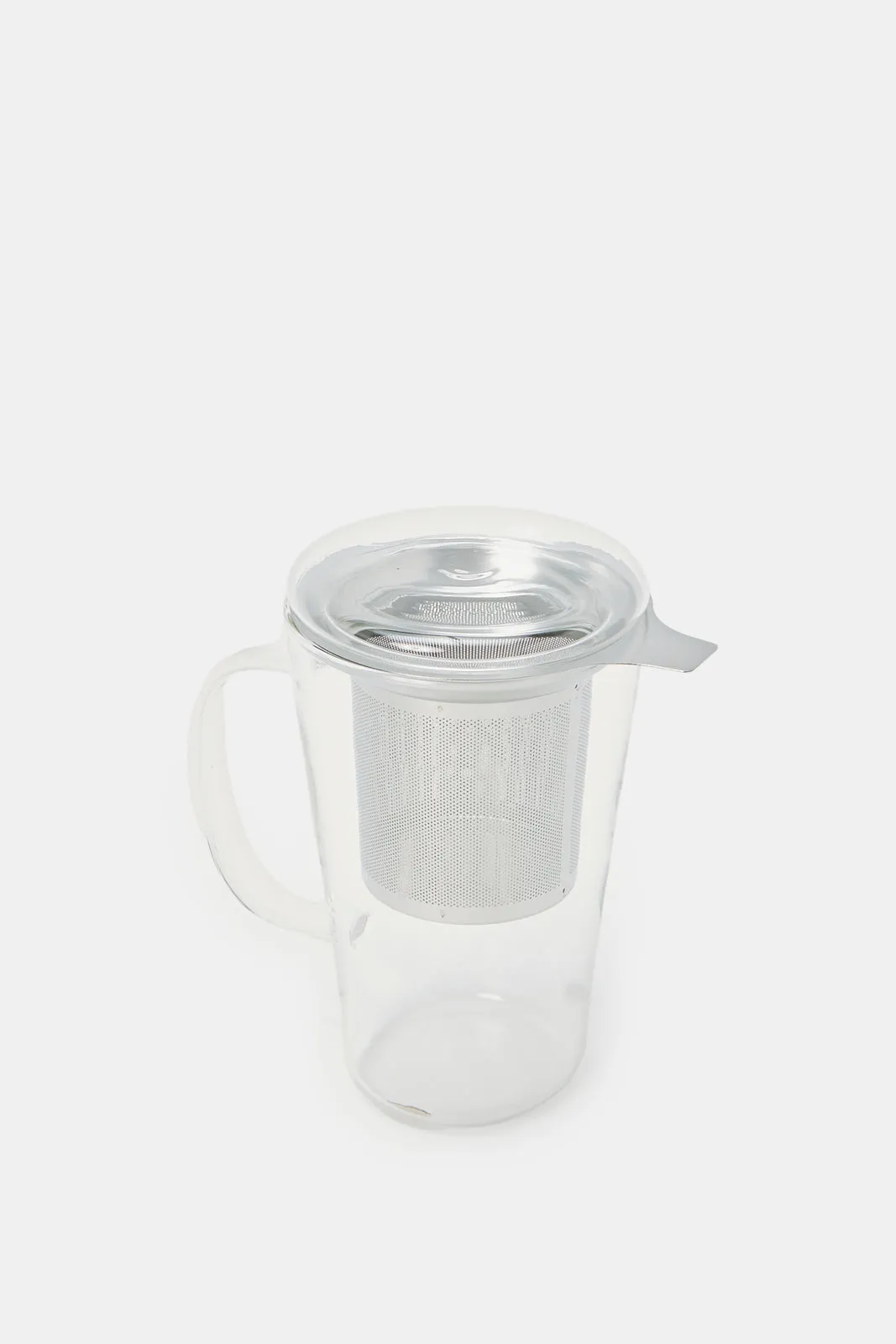 Clear Double Wall Glass Tea Cup With Filter (2 Piece)