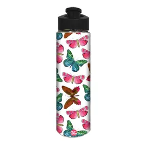 Cute Sipper Stainless Steel Bottle for Girls - Butterfly