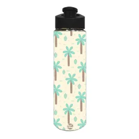 Designer Stainless Steel Water Bottle -  Palm Tree