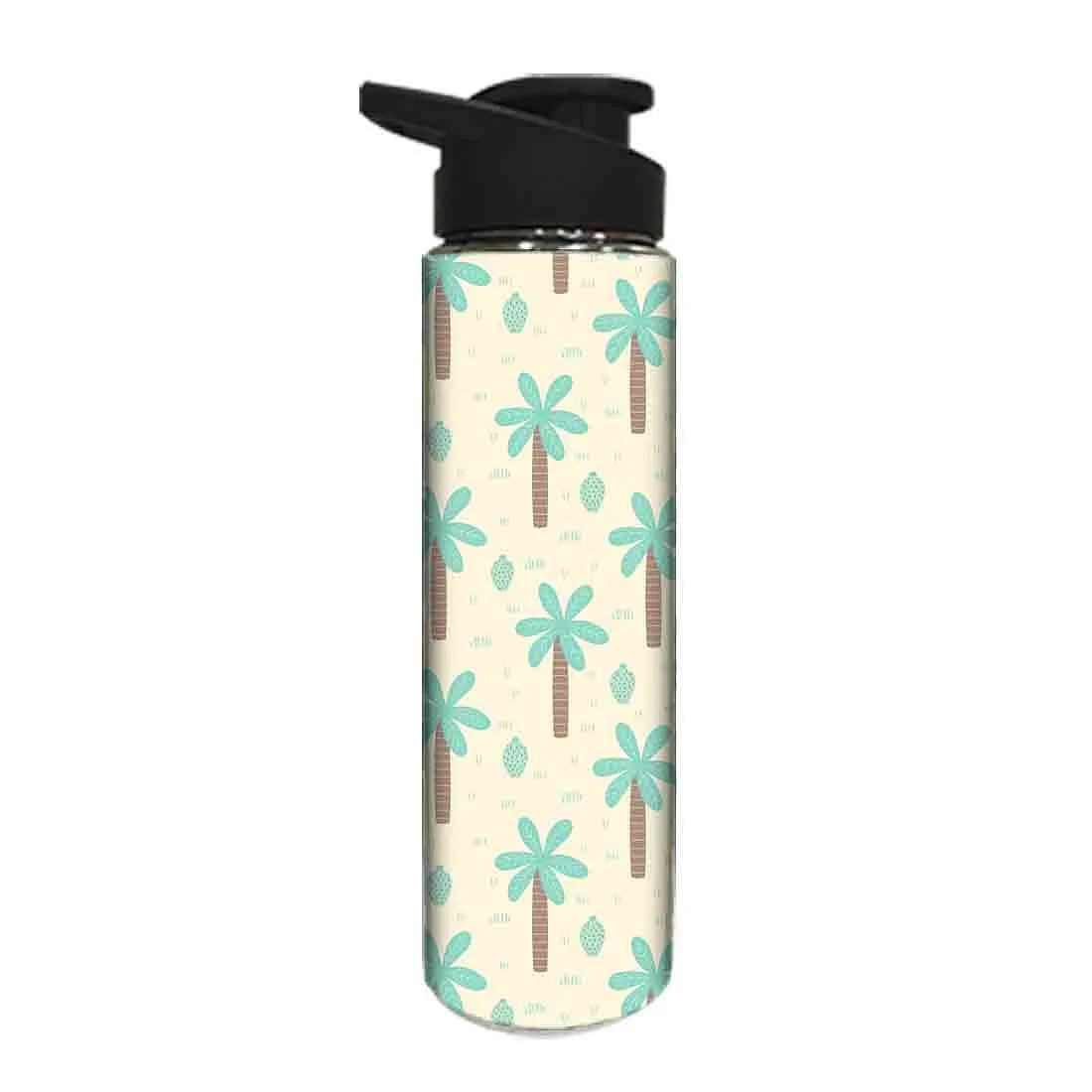 Designer Stainless Steel Water Bottle -  Palm Tree