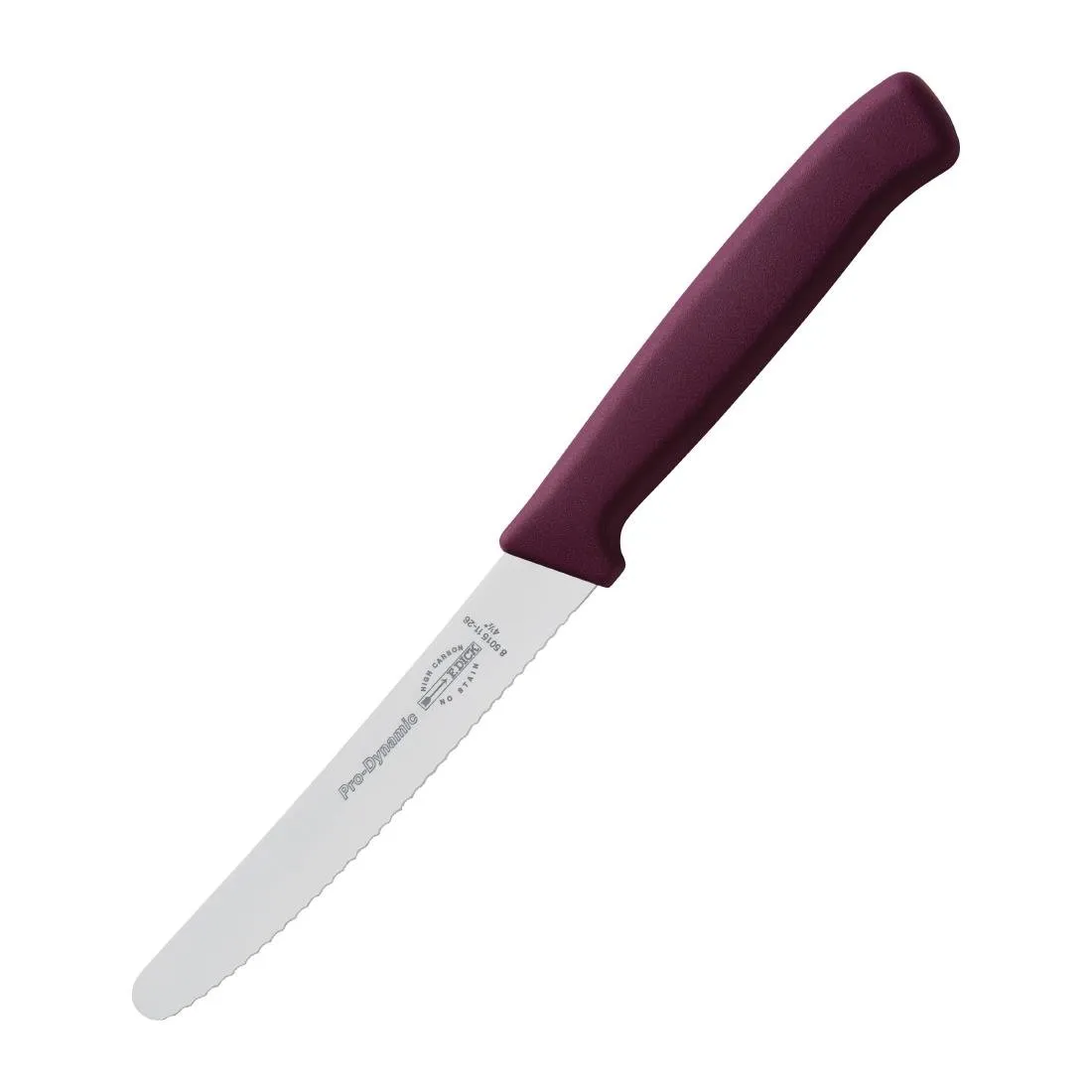 Dick Pro Dynamic Serrated Utility Knife Purple 11cm - CR158