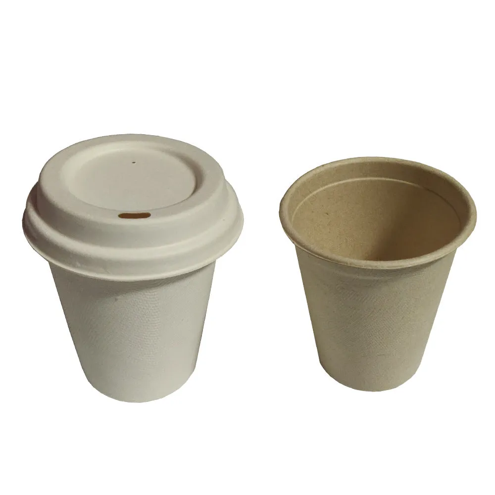 Disposable Full Degradable Bagasse Cup Lid