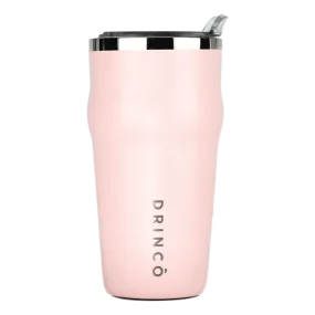 DRINCO 20oz Insulated Tumbler Beer Mug-Bottle Opener THOR-(Pale Pink)